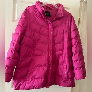 PINK PARKA-Wms Plus 3XL
